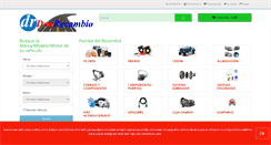 Desktop Screenshot of donrecambio.com